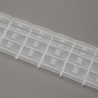 монтажная шторная лента многокарманка