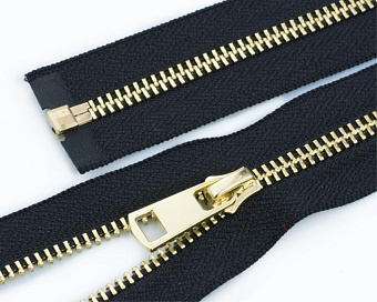 однозамковая металлическая молния Титан