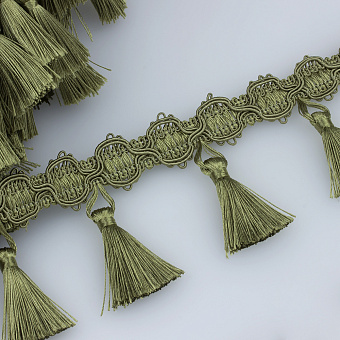 шторная бахрома с кисточками