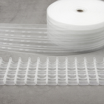 монтажная шторная лента многокарманка