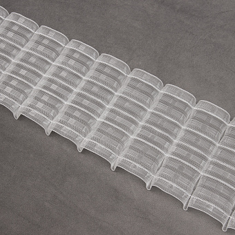 монтажная шторная лента многокарманка