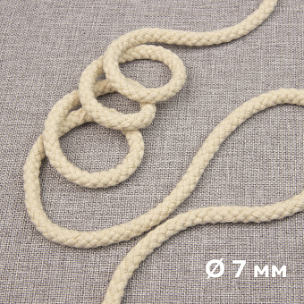 Шнур круглый хлопчатобумажный хлопчатобумажный круглый шнур
