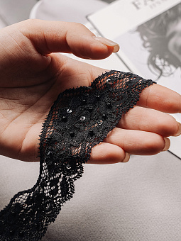 тесьма с пайетками