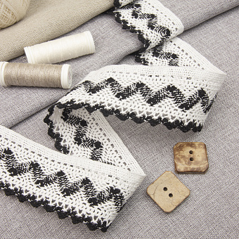 декоративное вязаное кружево