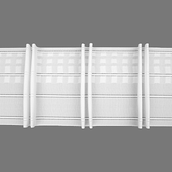 шторная лента с лучевыми групповыми складками