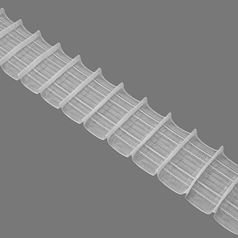 монтажная шторная лента многокарманка