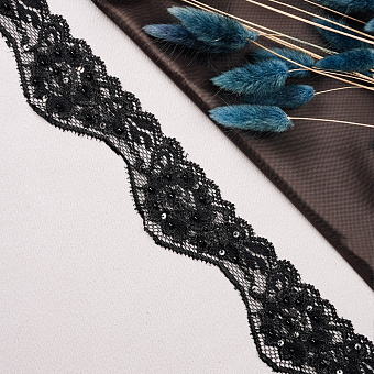 тесьма с пайетками