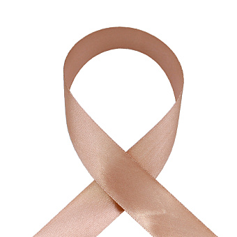 атласная односторонняя лента