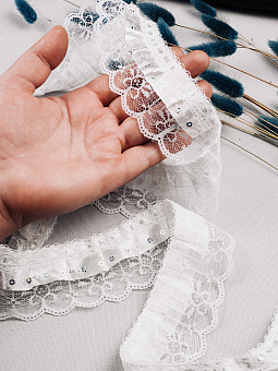 декоративная тесьма оборка