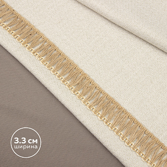 джутовый сутаж/бордюр для штор