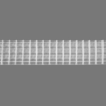 шторная лента с фиксированной карандашной сборкой