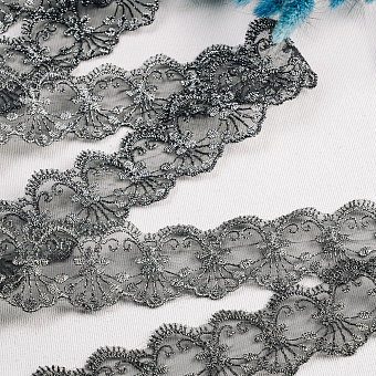 тесьма декоративная на сетке из капрона