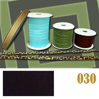 Однотонная бархатная лента декоративная однотонная бархатная лента