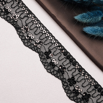 тесьма с пайетками