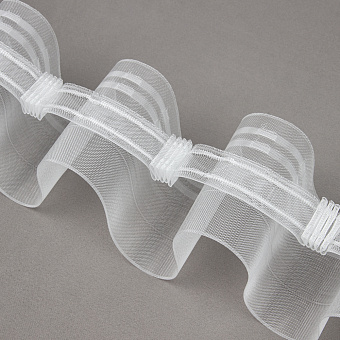 шторная лента «Волна» «Эффект люверсов»