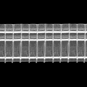 шторная лента с фиксированной карандашной сборкой