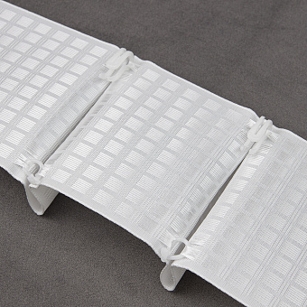 шторная лента многокарманная без кордов для ручной закладки и Системы "Волна"