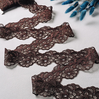 тесьма декоративная на сетке из капрона