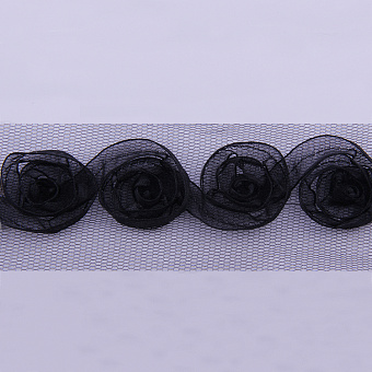 Тесьма с цветочками тесьма декоративная с цветочками