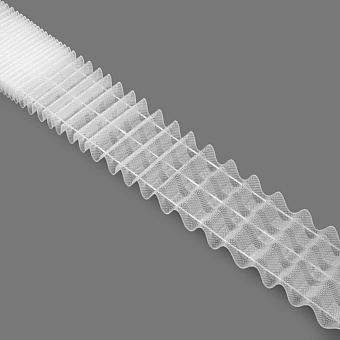 шторная лента с произвольной карандашной сборкой