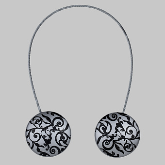 круглый шторный магнит