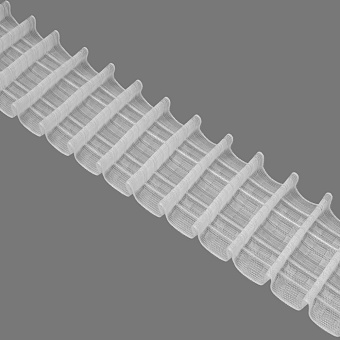 монтажная шторная лента многокарманка