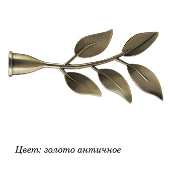 наконечник для металлического настенного карниза