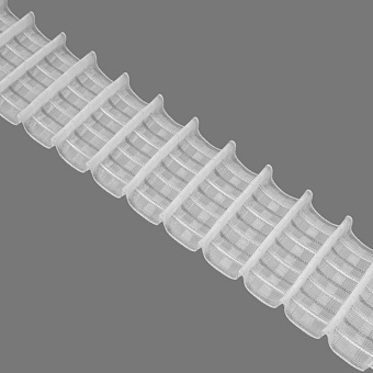 монтажная шторная лента многокарманка