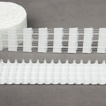 монтажная шторная лента с липучкой велкро