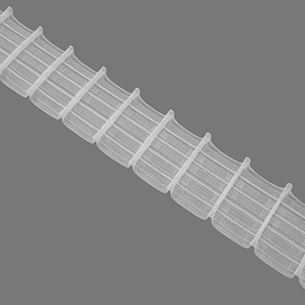 монтажная шторная лента многокарманка