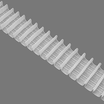 монтажная шторная лента многокарманка