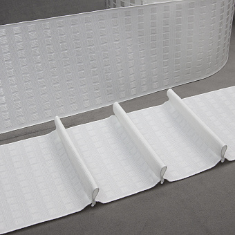 шторная лента многокарманная без кордов для ручной закладки и Системы "Волна"