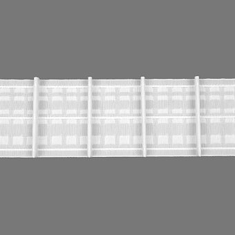 монтажная шторная лента многокарманка