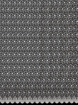 ткань для штор микросетка с вышивкой