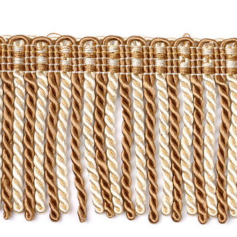 бахрома для штор крученая кисея