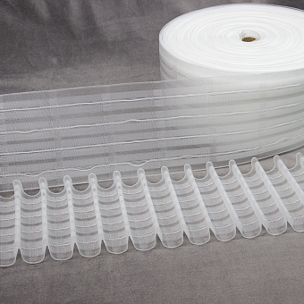 монтажная шторная лента многокарманка