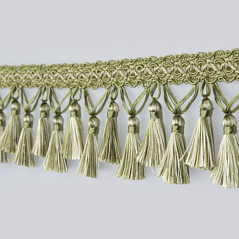 шторная бахрома с кисточками