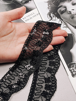 тесьма с пайетками