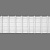Шторная лента многокарманная 761111W (1:2) MirTenda Premium тканая 7,6 см (8 карманов, корд-3 шнура) монтажная шторная лента многокарманка