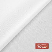 Дублерин пальтово-костюмный 7X144W-70 PES DextraTex белый 150см (70г/кв.м, 100%пэ, клей PES)