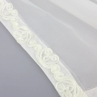 однотонная вуаль для штор