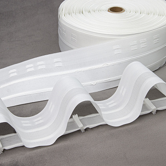 шторная лента «Волна» «Эффект люверсов»