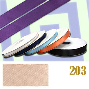 двухсторонняя атласная лента