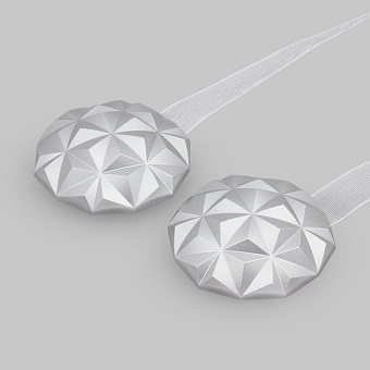 круглый шторный магнит