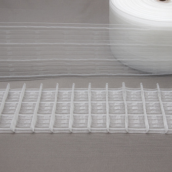 монтажная шторная лента многокарманка