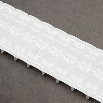 монтажная шторная лента многокарманка