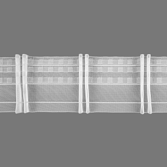 шторная лента с лучевыми групповыми складками