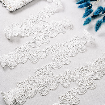 декоративная вязаная тесьма