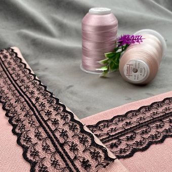 декоративное кружево на капроне