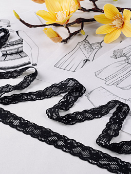 эластичная лента кружево